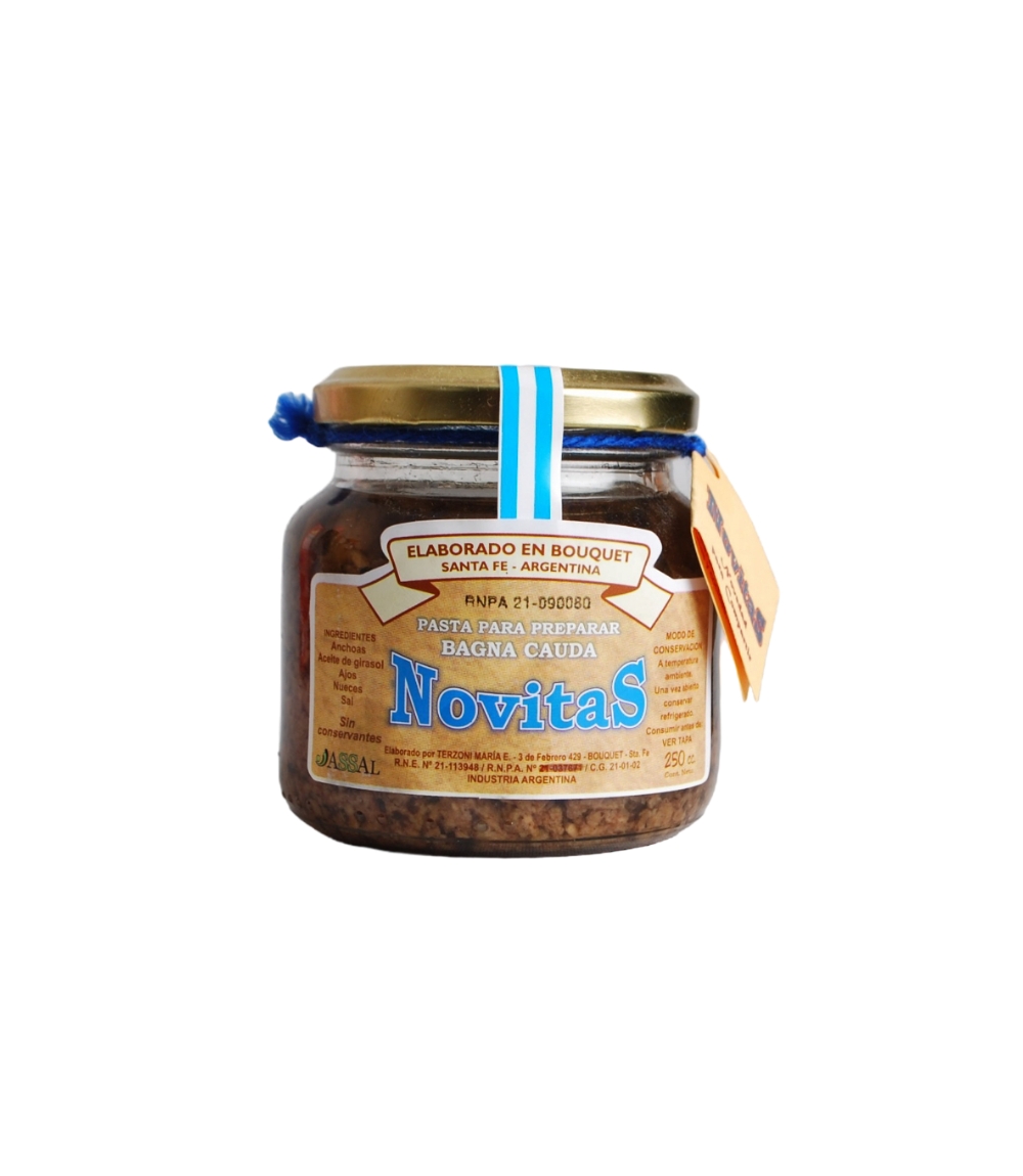 NOVITAS PASTA PARA BAGNA CAUDA X 250 CC