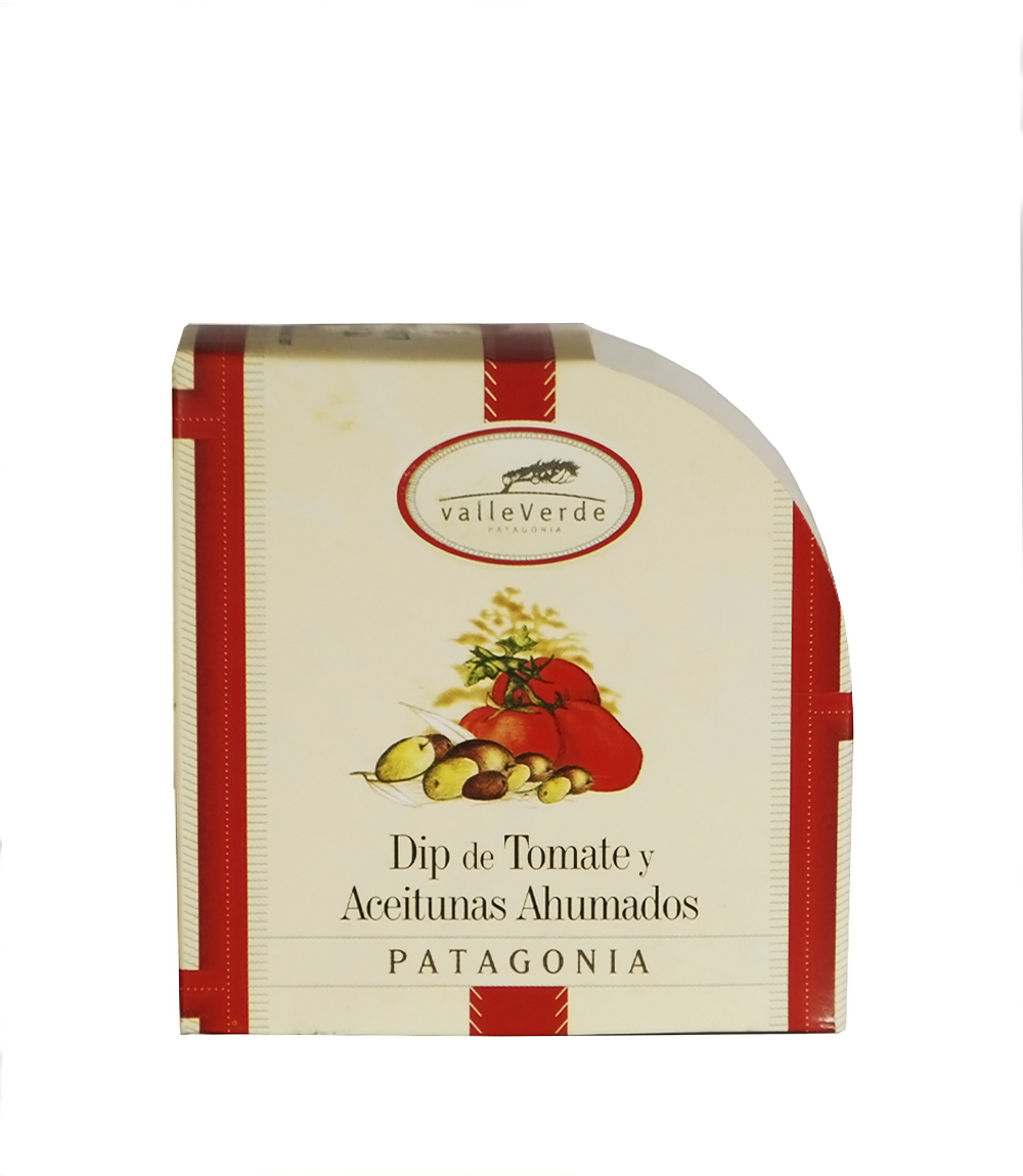 VALLEVERDE PATE DIP DE TOMATE Y ACEITUNAS X 90 GRS