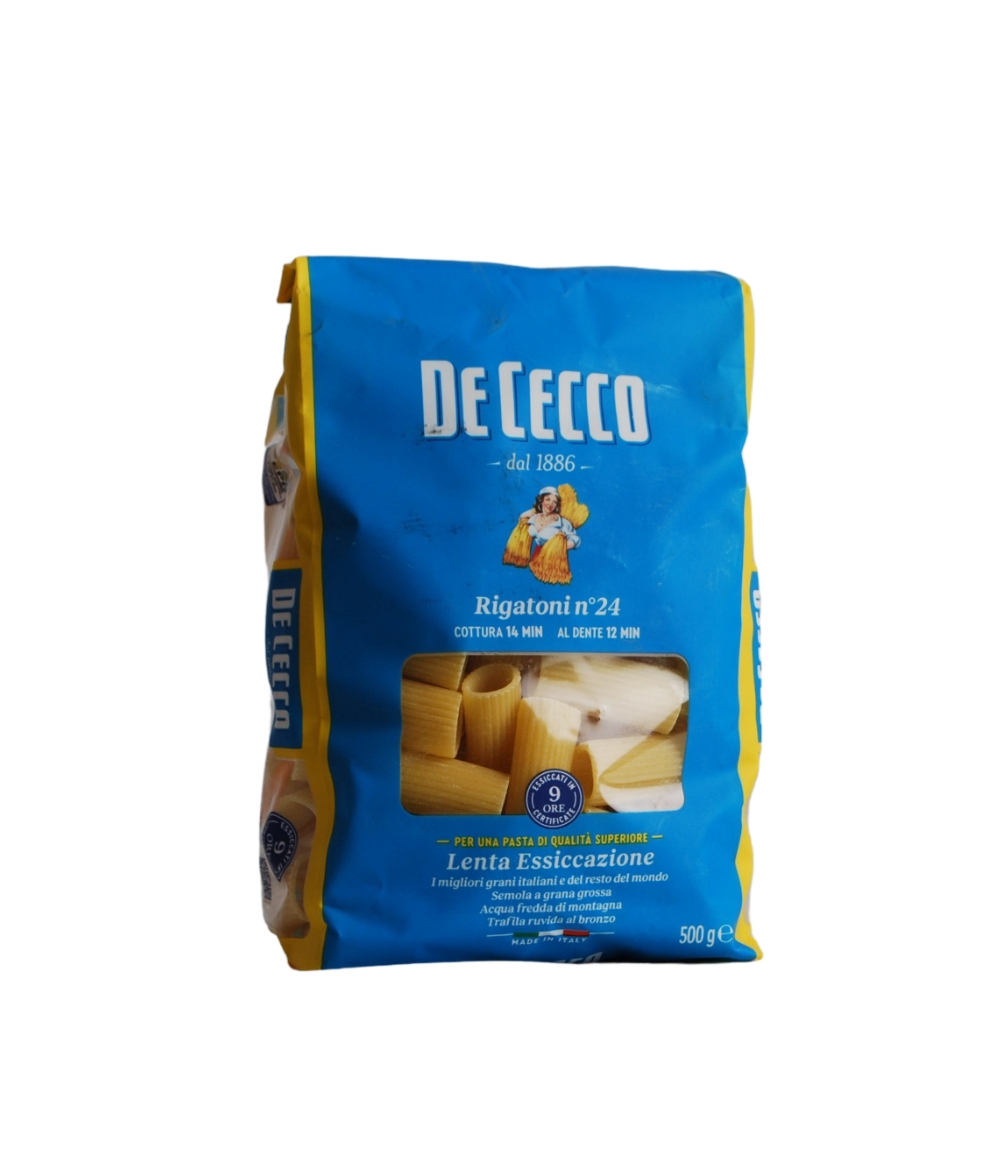 F. DE CECCO RIGATONI Nº24 X 500GR