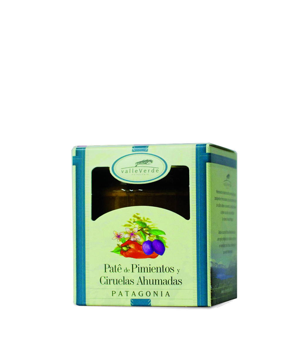 VALLEVERDE PATE DE PIMIENTOS Y CIRUELAS X175 GRS
