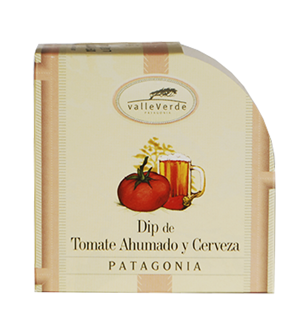 VALLEVERDE DIP DE TOMATE AHUMADO Y CERVEZA X 90 GR