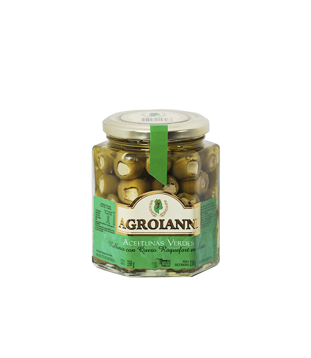 AGROIANNI ACEIT. RELL. C/ROQUEFORT X 330 GRS