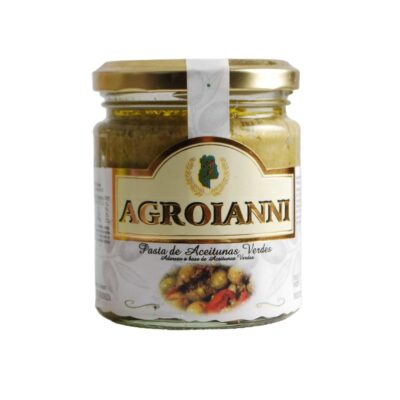Agroianni Pasta de Aceitunas Verdes x 200 Grs