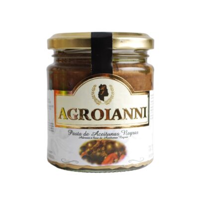 Agroianni Pasta de Aceitunas Negras x 200 Grs