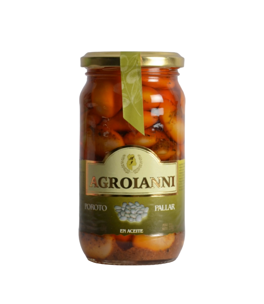 AGROIANNI POROTOS PALLARES EN ACEITE X 330 GRS