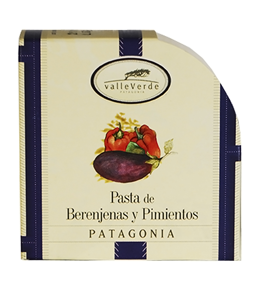 VALLEVERDE PATE DE BERENJENAS Y PIMIENTOS X 90 GR