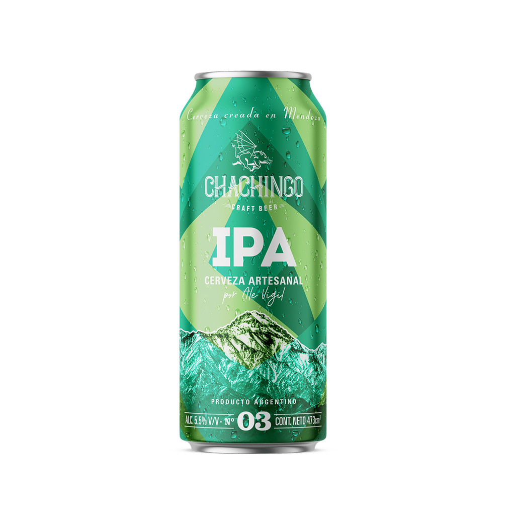 C. CHACHINGO IPA LATA X 473 CC