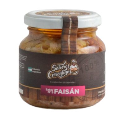Sabores Correntinos Faisan en Escabeche x 375 G