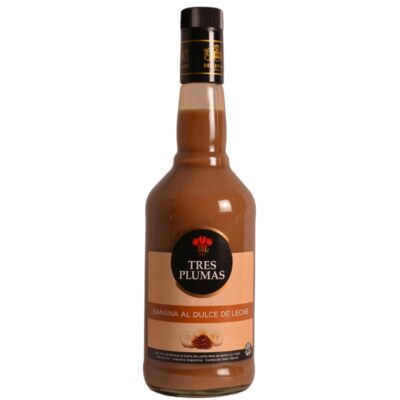 L. Tres Plumas Banana Al Dulce de Leche