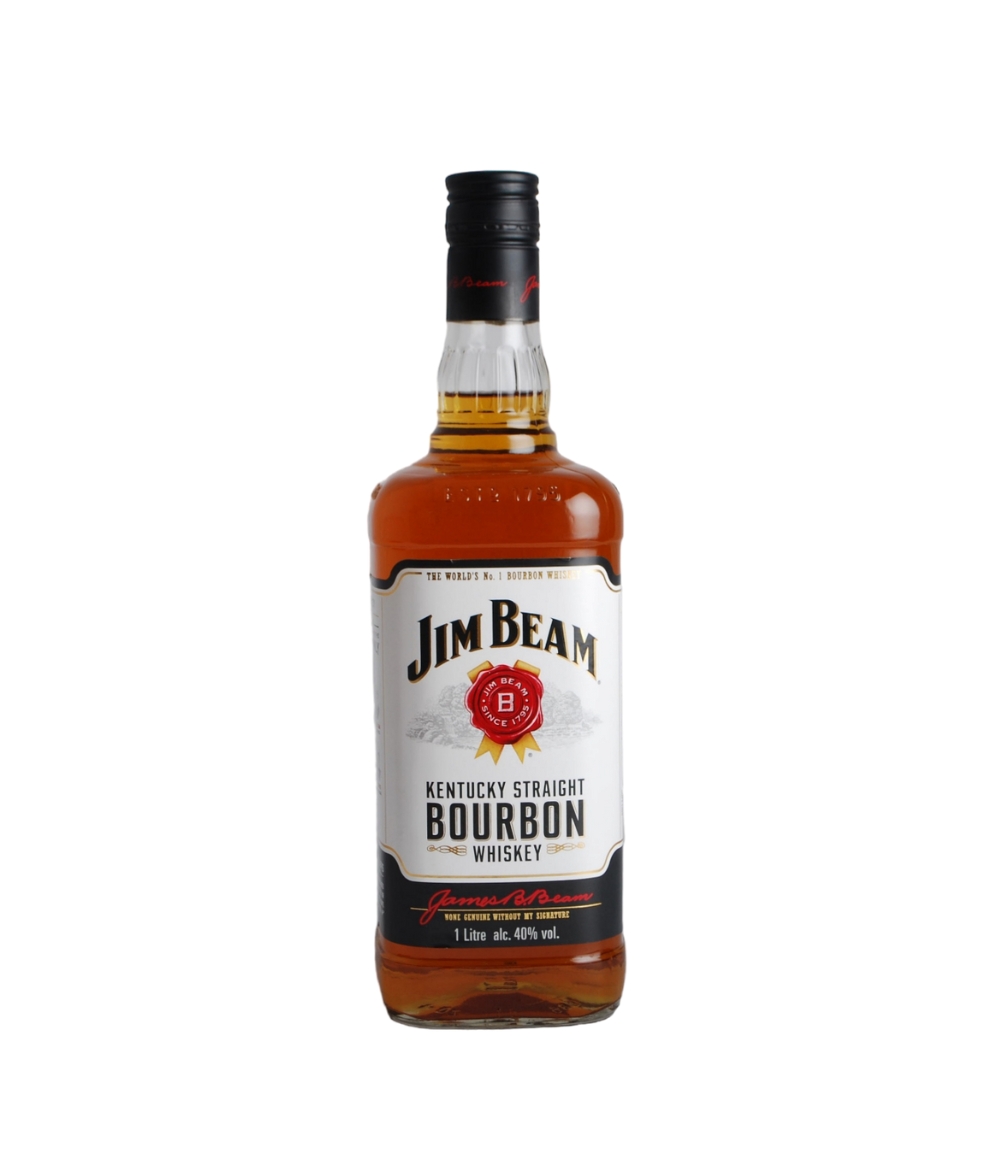 W. JIM BEAM WHITE X 1 LT