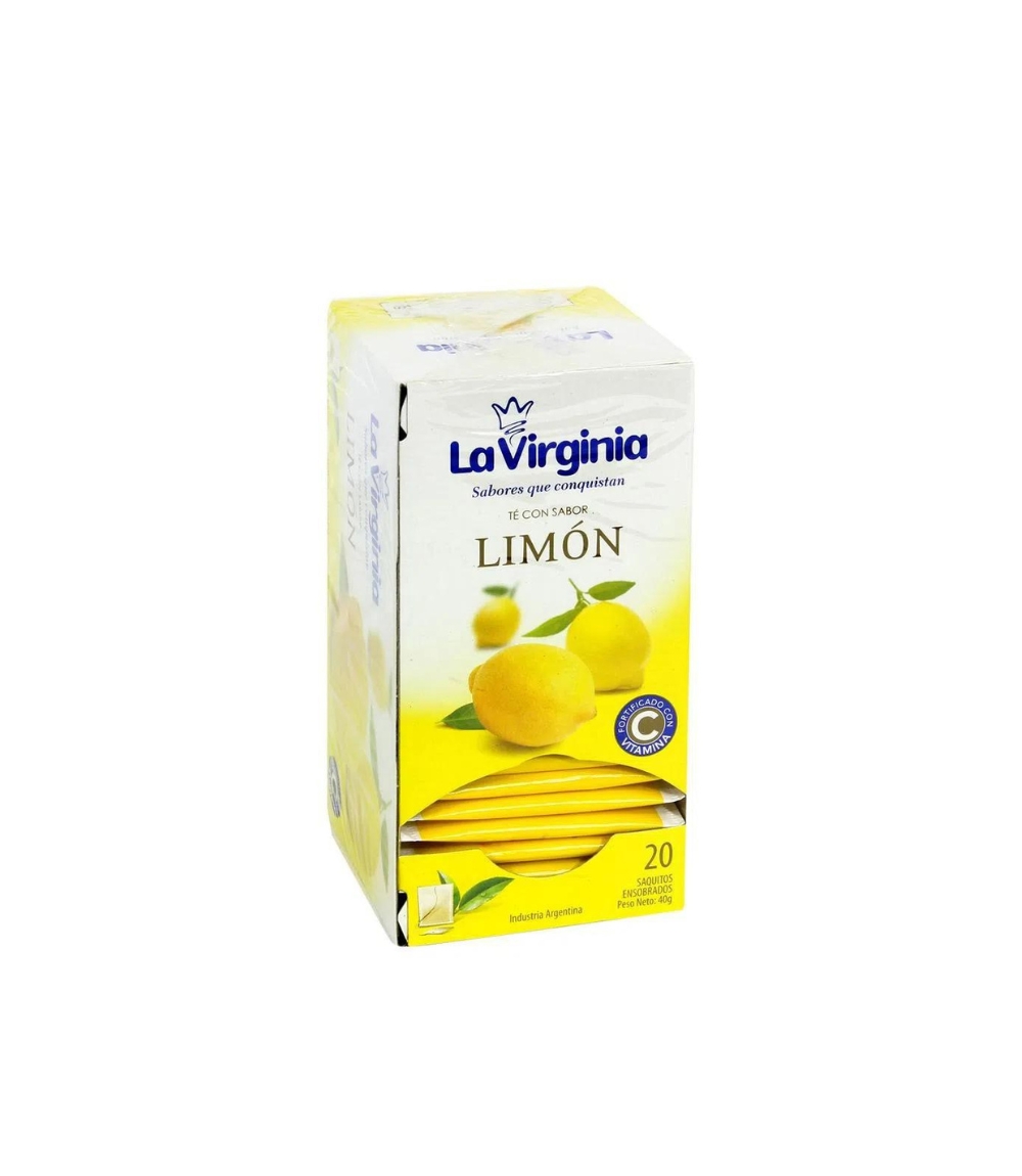 TE LA VIRGINIA LIMON X 20 SAQ