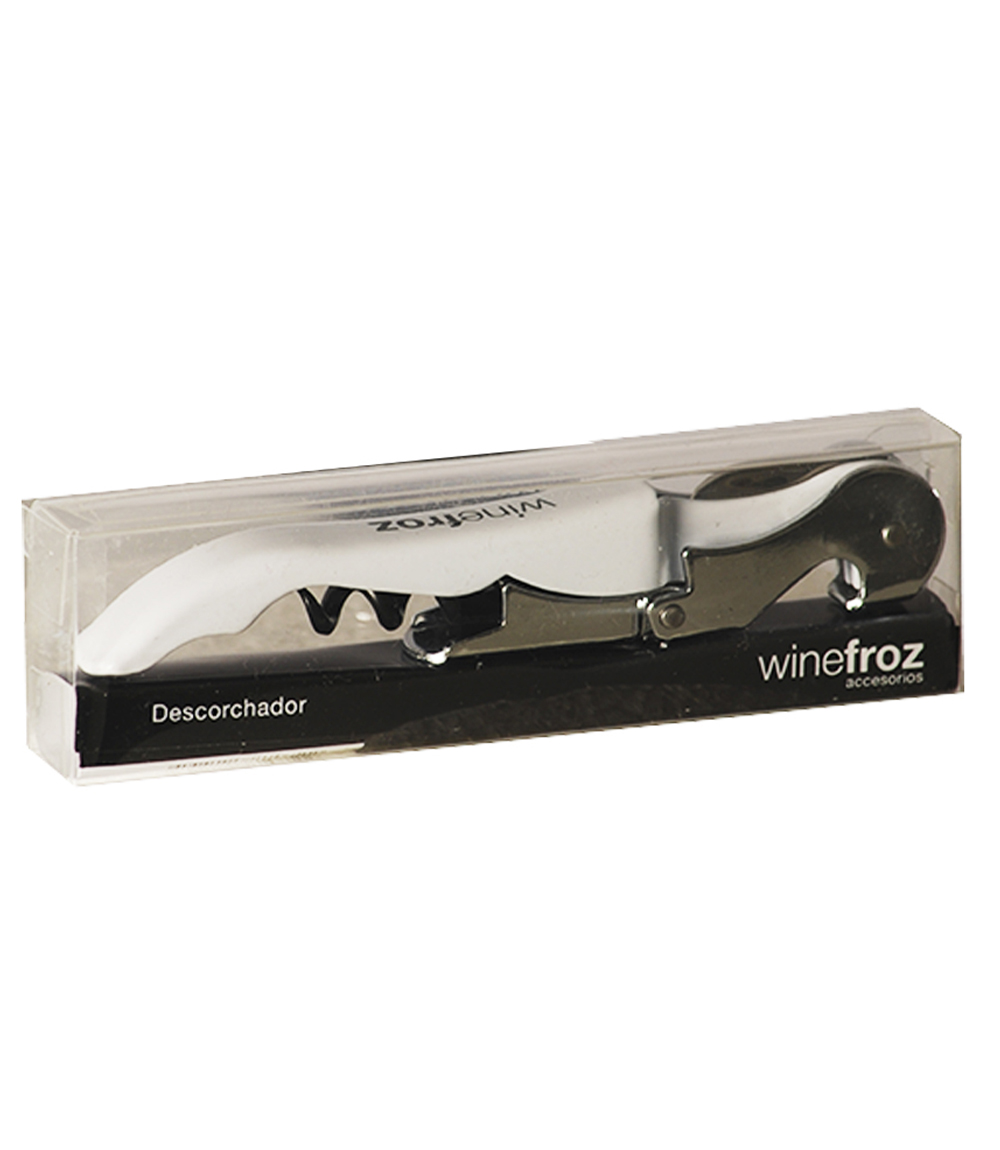DESCORCHADOR WINEFROZ 2 TIEMPOS BLANCO