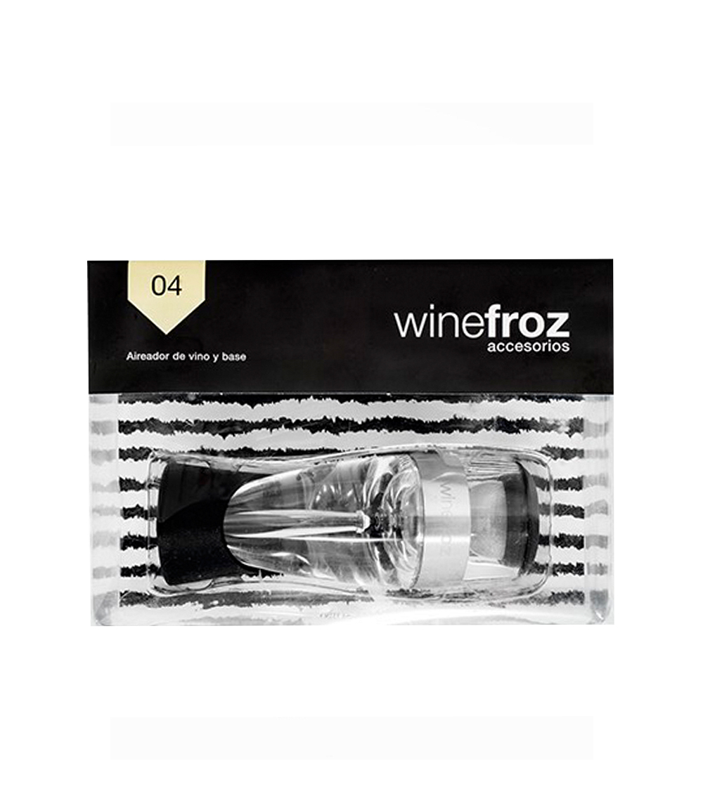 SET 04 WINEFROZ AIREADOR DE VINO