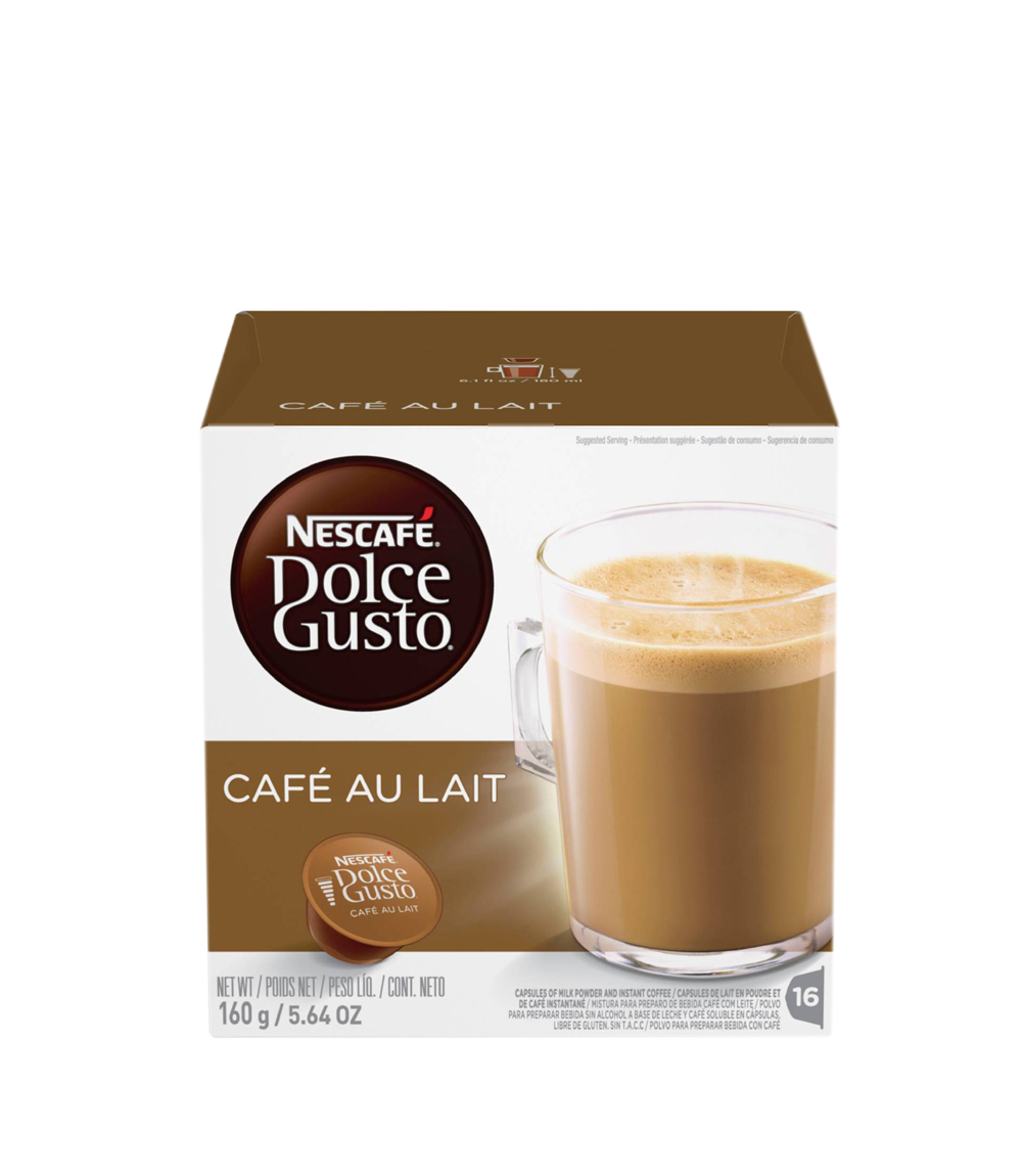 NESCAFE DOLCE GUSTO CAFE AU LAIT X 160GRS