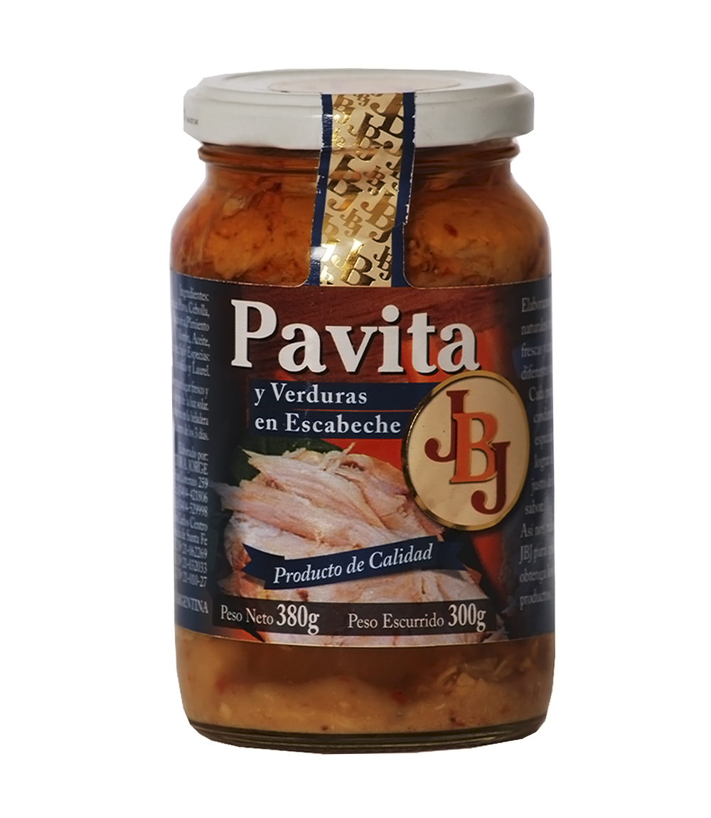 JBJ PAVITA EN ESCAB X 380GR