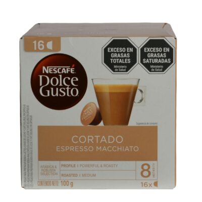 Nescafe Dolce Gusto Cortado x 100 Grs