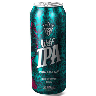 C. Temple Wolf IPA Lata x 473cc