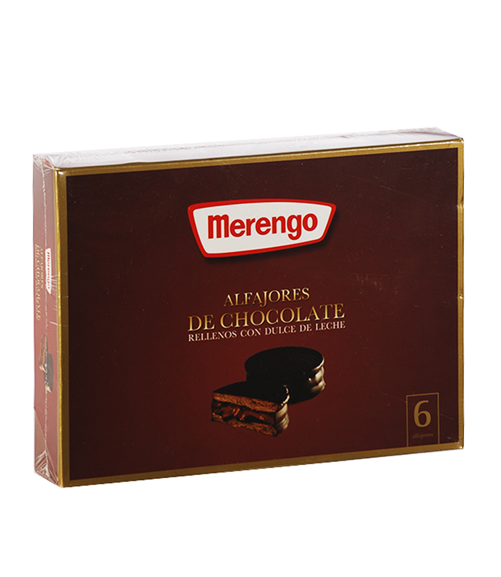 ALF. MERENGO CHOCOLATE C/DDL X 6 UNID.