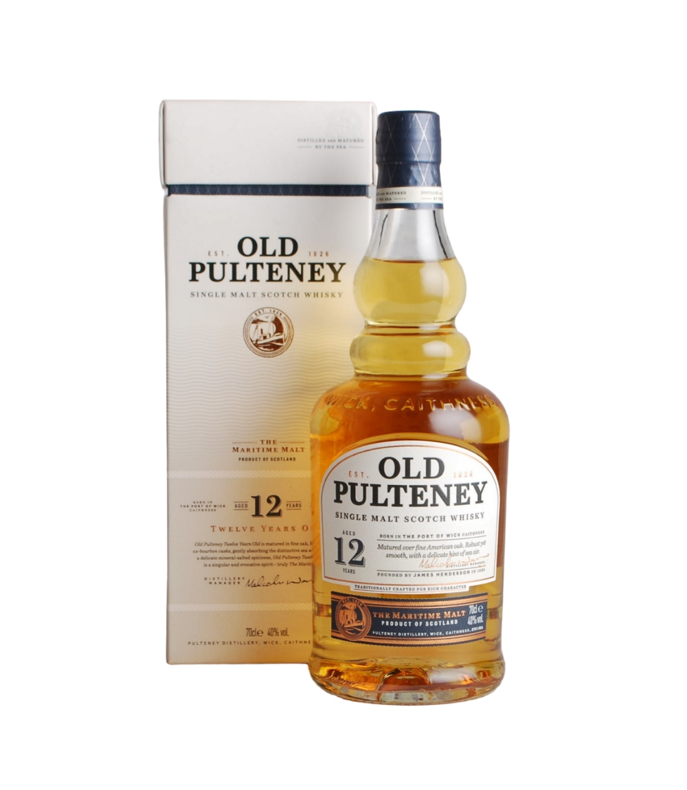 W. OLD PULTENEY 12 AÑOS X 700 ML