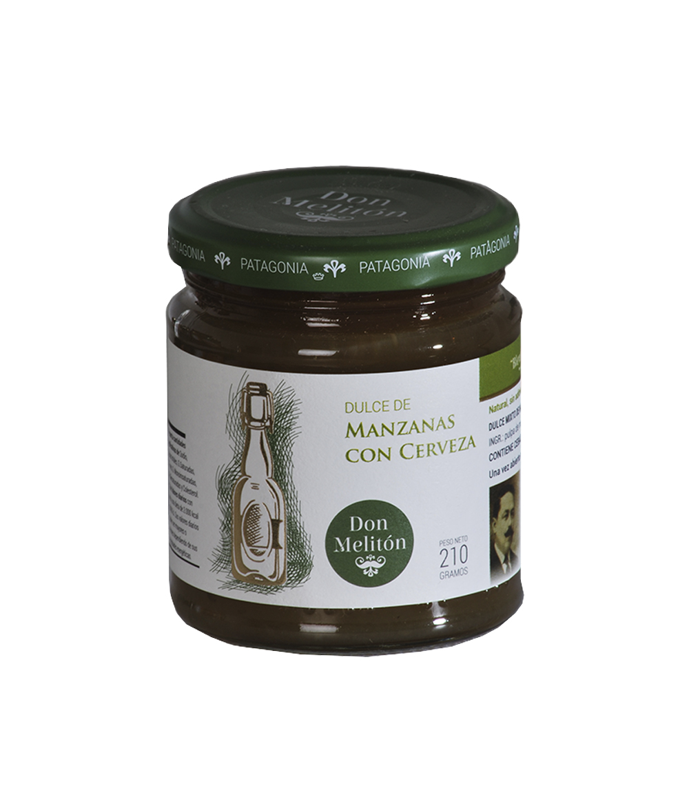 DON MELITON DULCE DE MANZANAS C/CERVEZA X 210 G