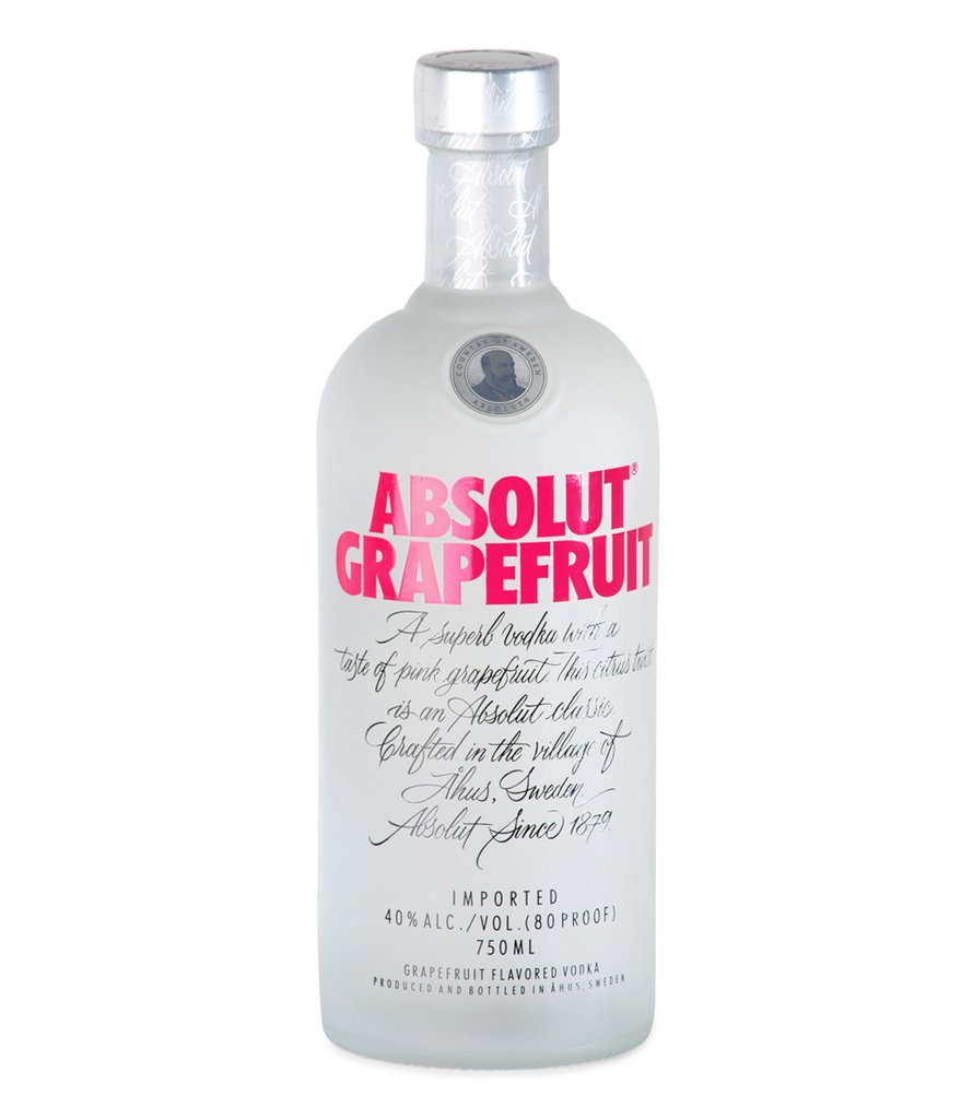 V. ABSOLUT GRAPEFRUIT X 750 ML
