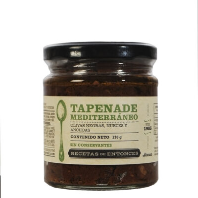 Recetas de Entonces Tapenade Mediterraneo x 170 G