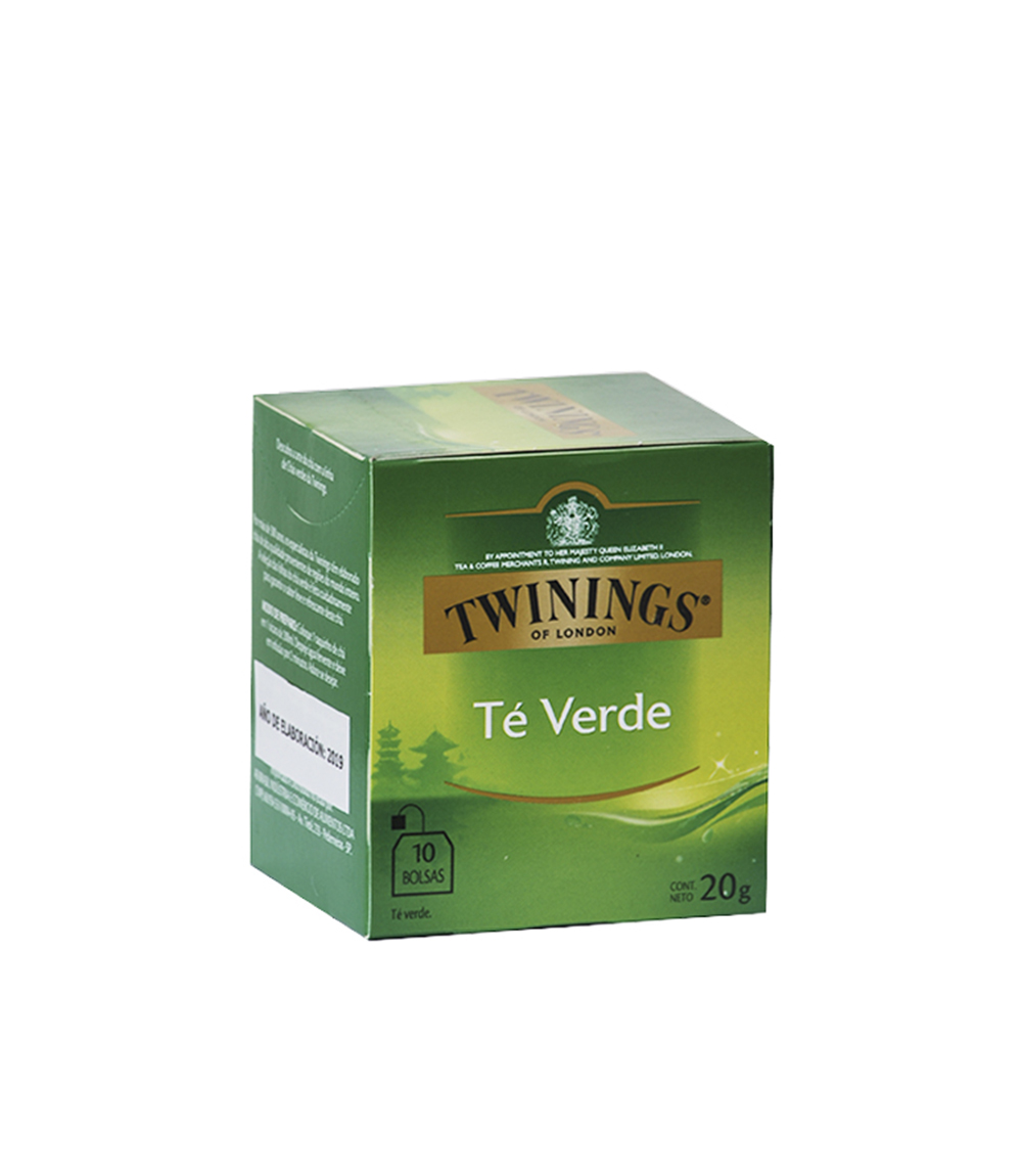 TE TWININGS CHÁ VERDE X 10 SAQ.