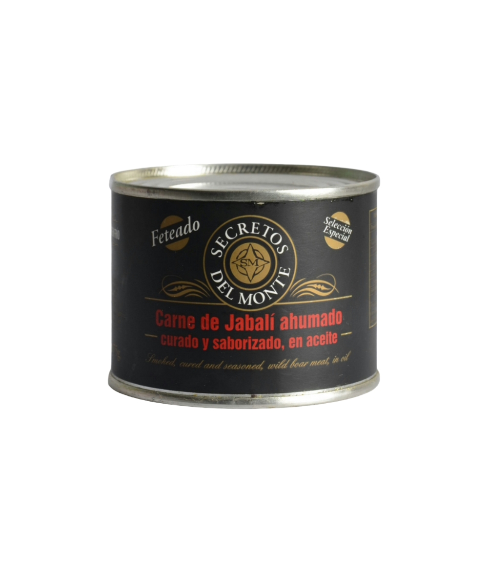 SECRETOS DEL MONTE JABALI AHUMADO LATA X 175 GRS
