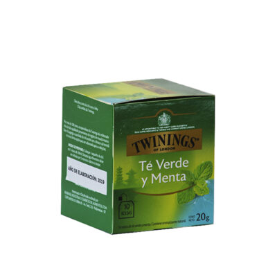 Te Twinings Verde y Menta x 10 Saq.