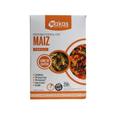F. Wakas Fussilli Multicereal C/maiz S/tacc x 250