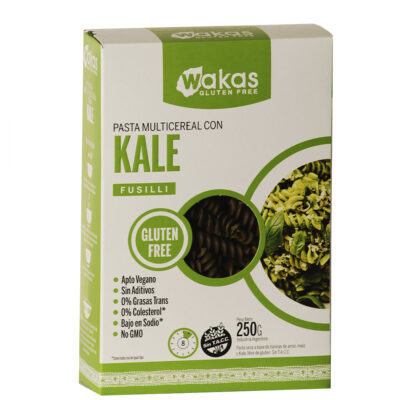 F. Wakas Fusilli Multicereal C/kale S/tacc x 250g