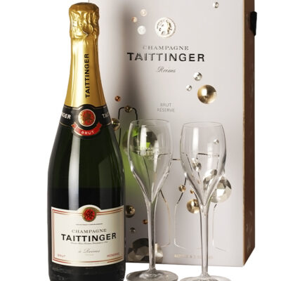 Est. Ch. Taittinger con 2 Copas