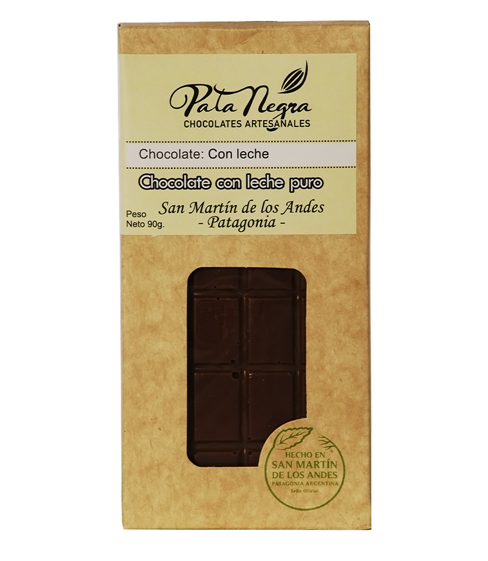 PATA NEGRA CHOC. C/LECHE X 90 GRS