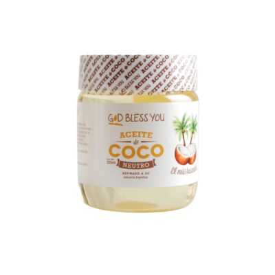 Aceite de Coco Neutro God Bless You x 225grs