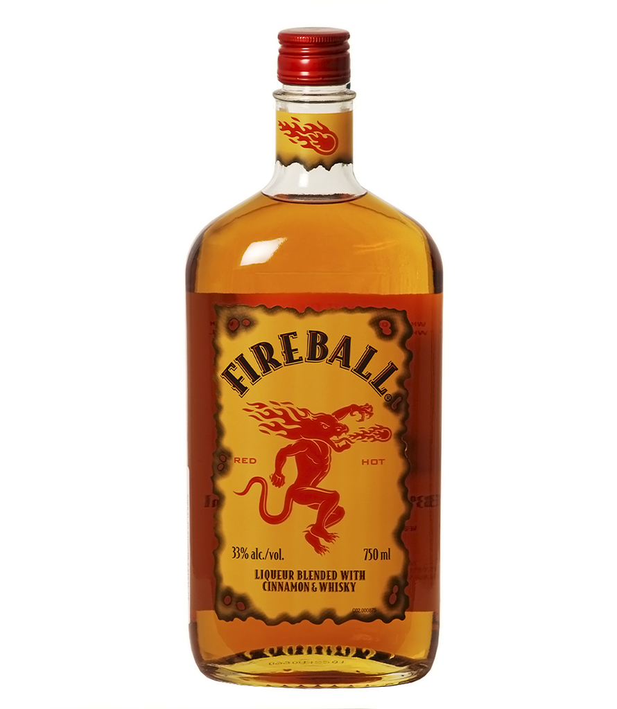 L. DE WHISKY FIREBALL X 750 ML