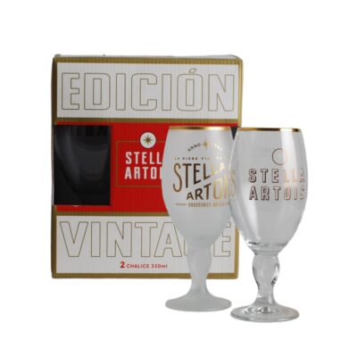 Gift Pack x 2 Copas Vintage Stella de 330 ML