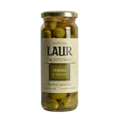 Laur Aceit. Verdes Grandes C/carozo x 200 Grs