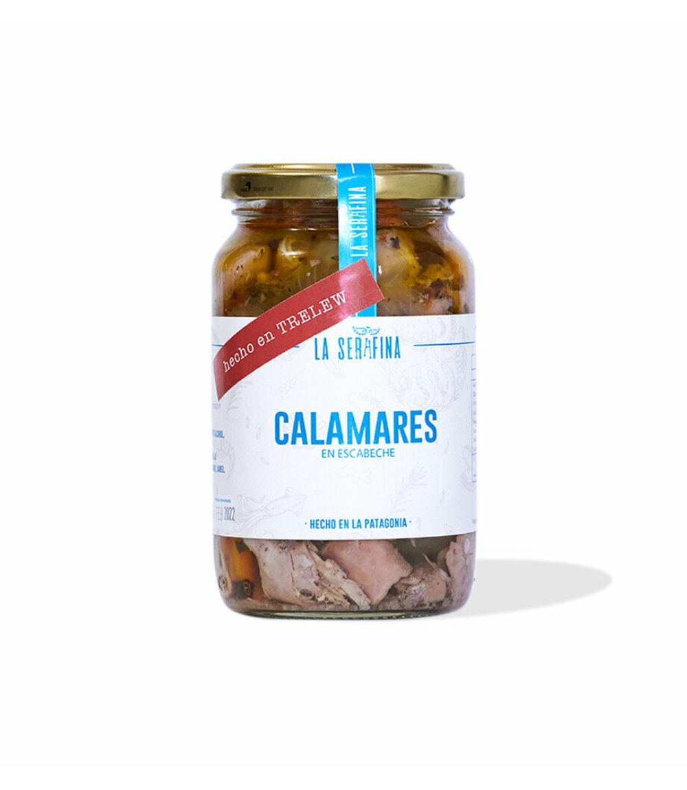 LA SERAFINA CALAMARES EN ESCABECHE X 360 GRS