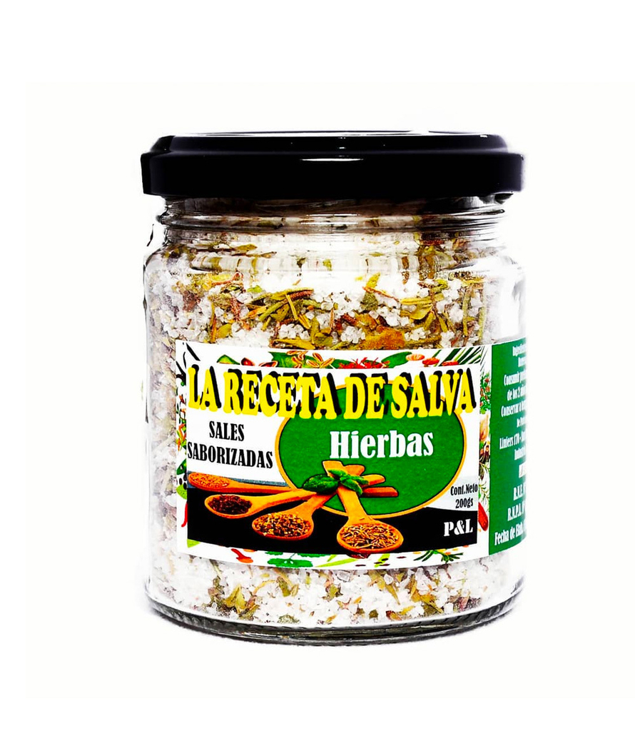 SAL DE HIERBAS LA RECETA DE SALVA