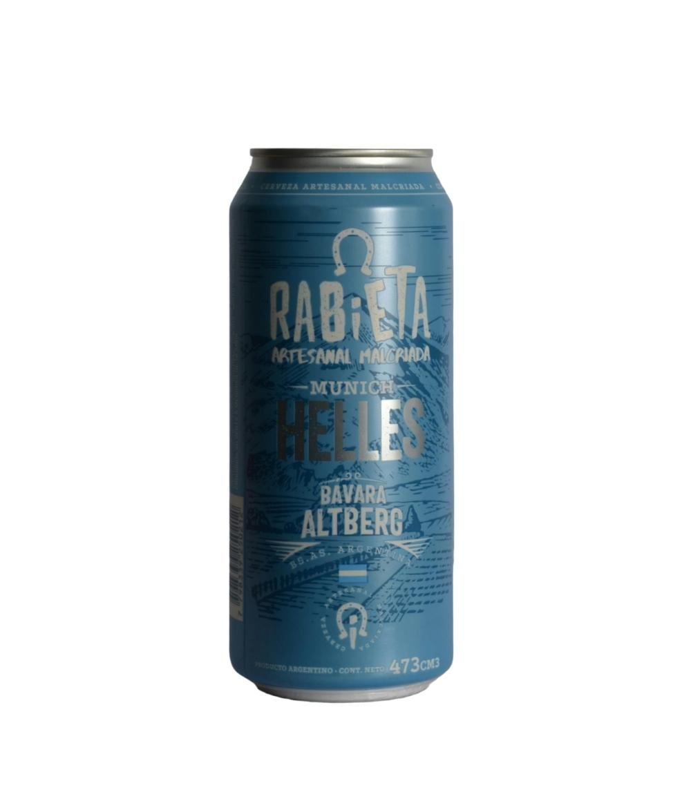 C. RABIETA MUNICH HELLES LATA X 473 CC