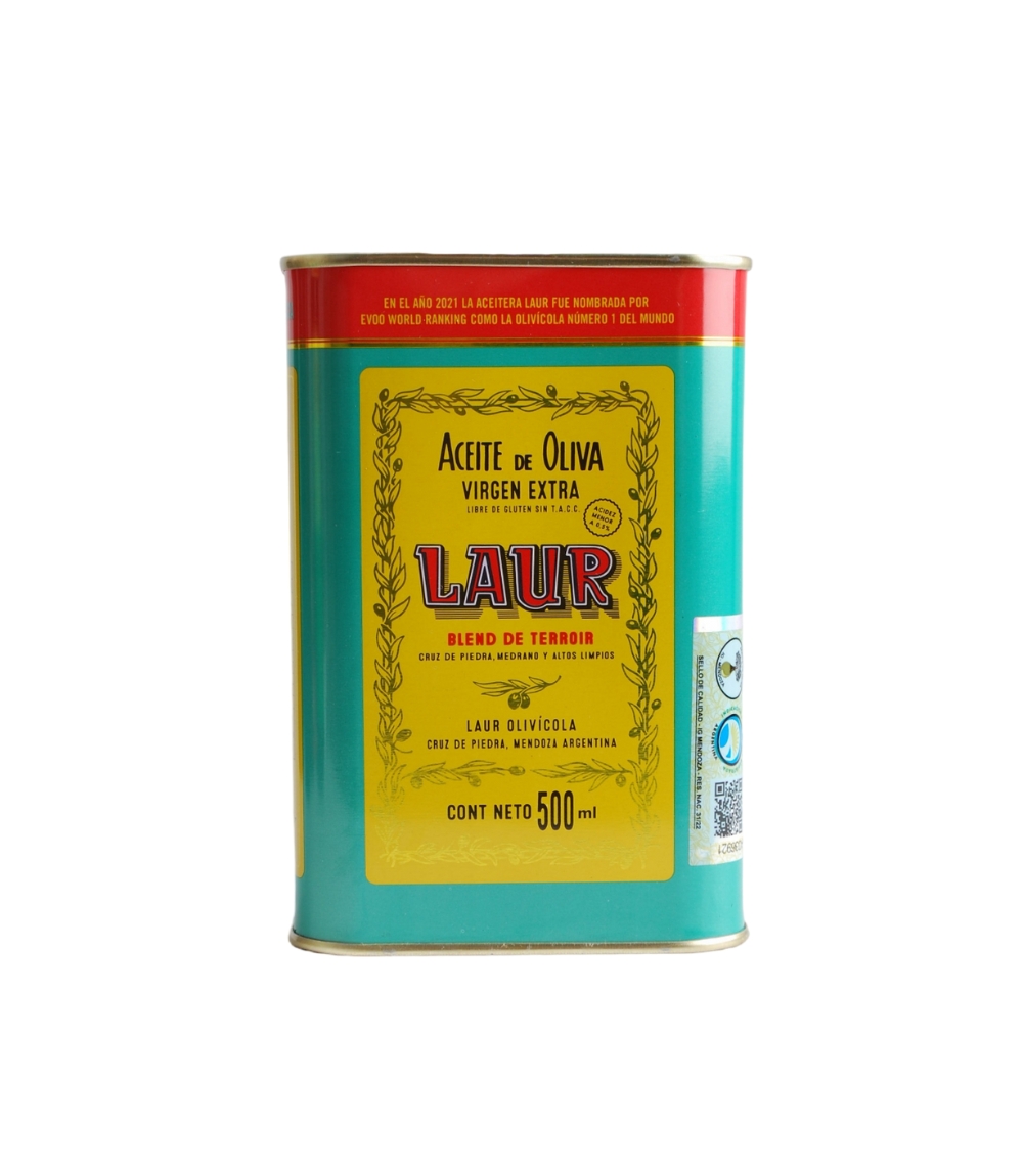 A. LAUR OLIVA E.VIRGEN BLEND TERROIR LATA X 500 ML