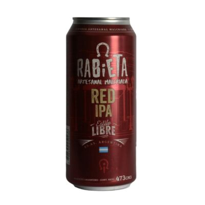 C. Rabieta Red IPA Lata x 473 CC