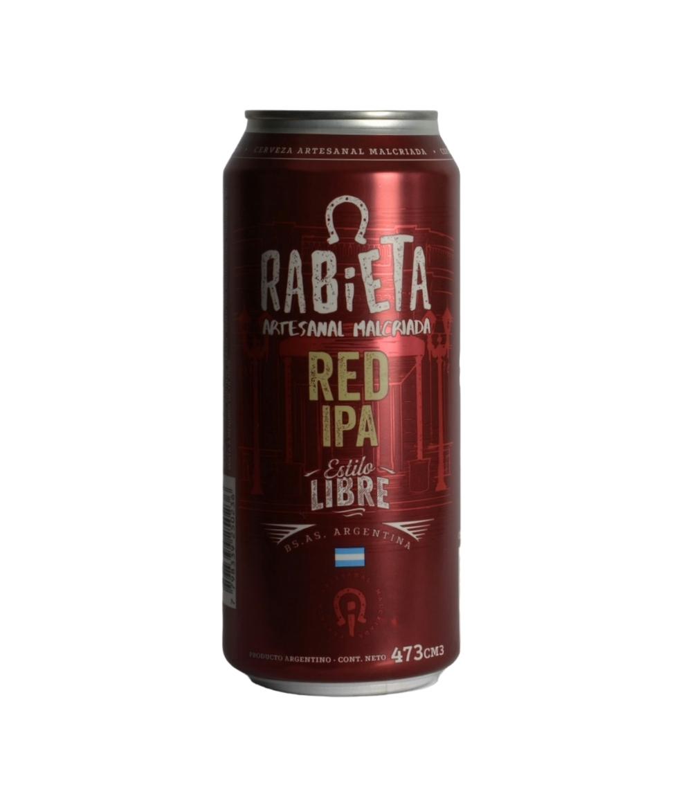 C. RABIETA RED IPA LATA X 473 CC