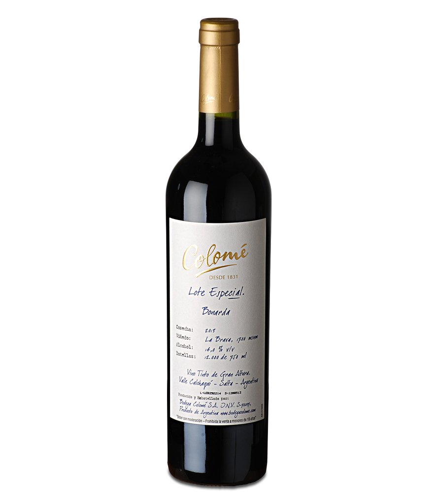 COLOME LOTE ESPECIAL BONARDA