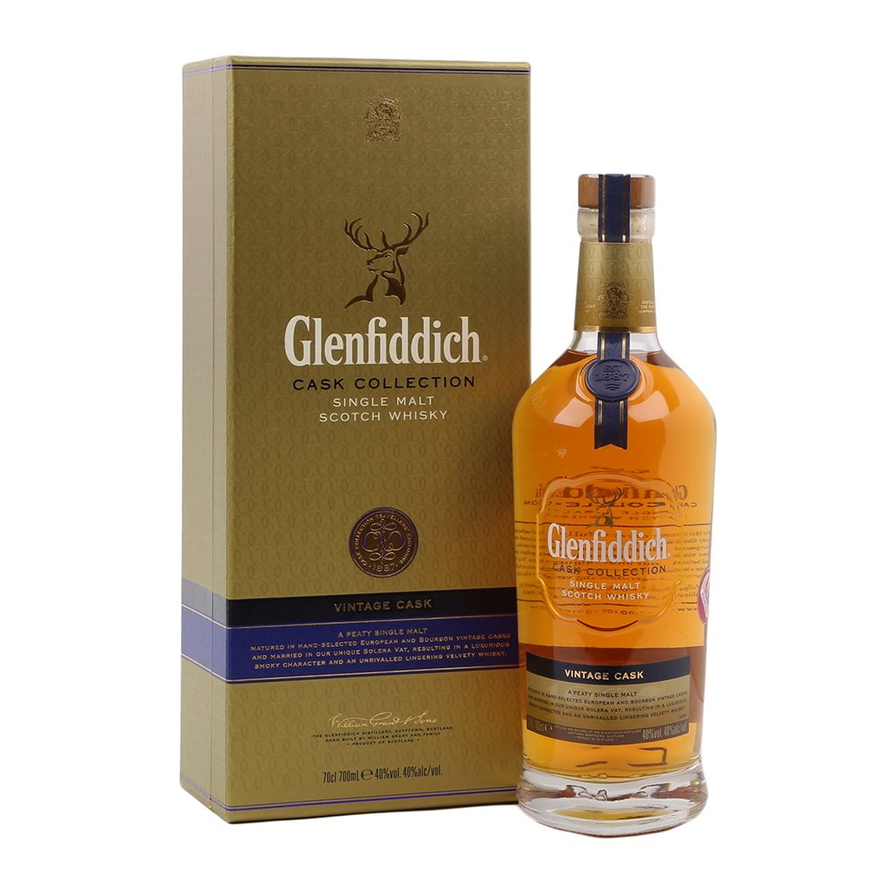 W. GLENFIDDICH VINTAGE CASK 700CC