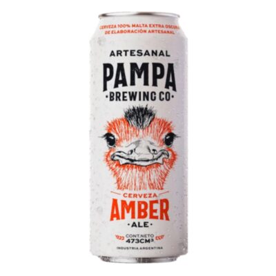 C. Pampa Brewing Amber Ale Lata x 473 CC