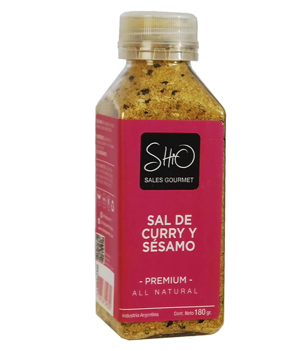 SHIO SAL DE CURRY Y SESAMO X 200 GR