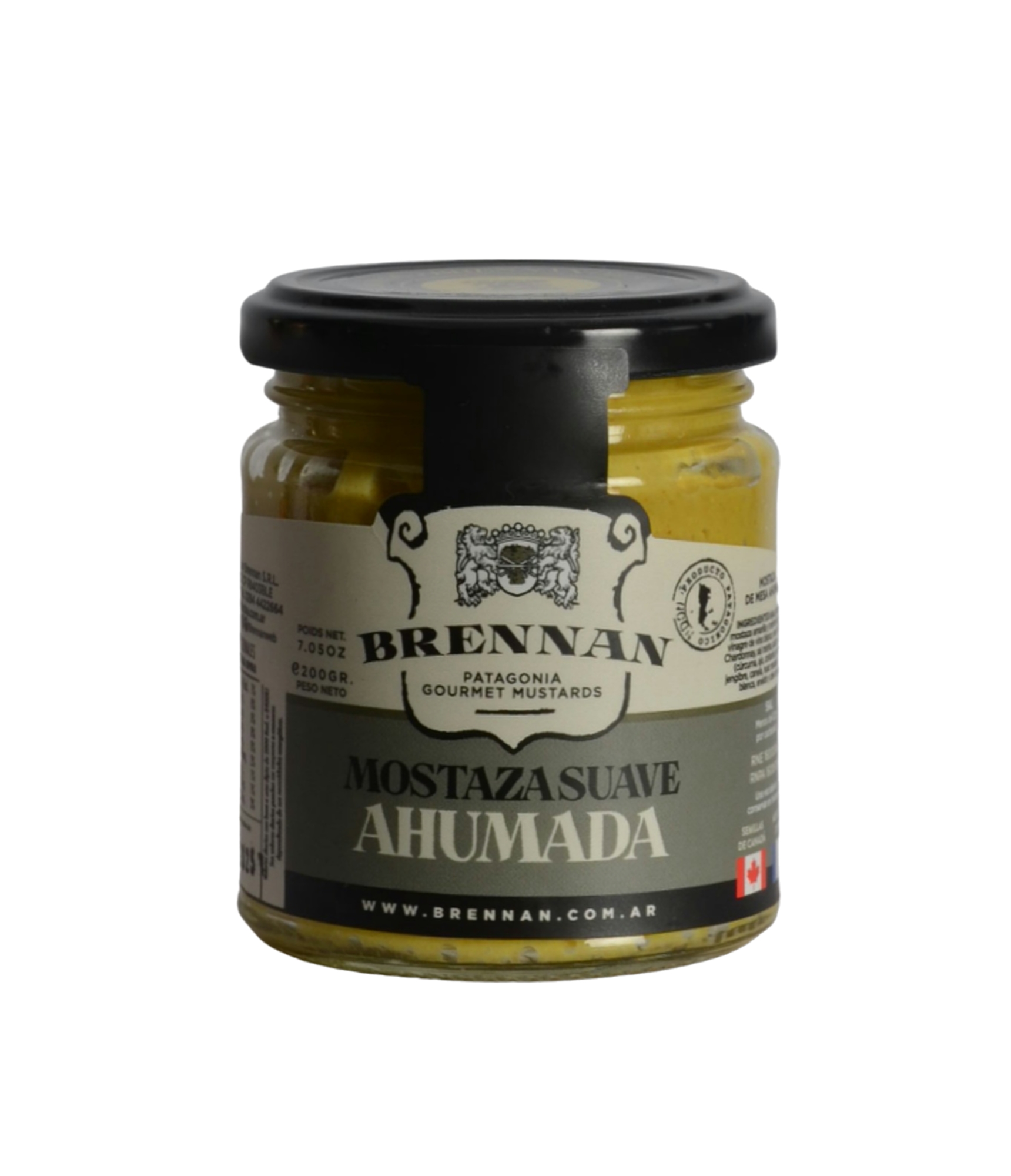 MOSTAZA BRENNAN DIJON AHUMADA X 200 GRS