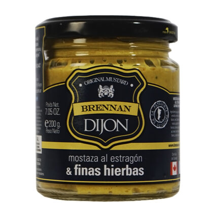 Mostaza Brennan Dijon Al Estragon x 200 Grs