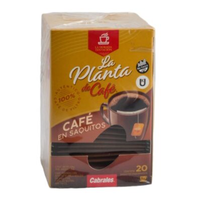 Cabrales La Planta de Cafe en Saquitos x 20 Uni